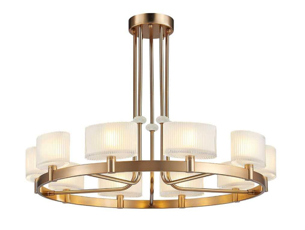 Подвесная люстра Newport Jessica 4338+2/C new gold М0070421