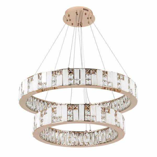 Подвесная светодиодная люстра Modelux Premium ML.6985.800.600P GD