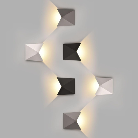 Уличный настенный светодиодный светильник Elektrostandard 1517 Techno LED Batterfly a038824