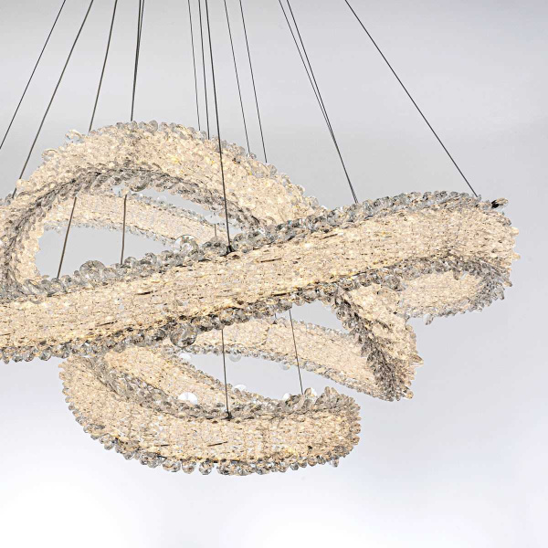 Подвесная светодиодная люстра Modelux Modestyle MS.5003.800.600.400 CR