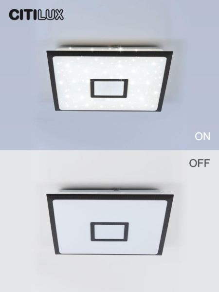 Потолочный светодиодный светильник Citilux Старлайт Смарт CL703AK55G