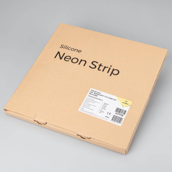 Гибкий неон Arlight 9.6W/m 120LED/m 2835SMD теплый белый 5M ARL-Moonlight-1712-Side 24V Warm 027938