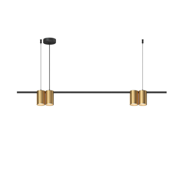 Подвесная люстра Denkirs Orbit DK4061-BK+SG