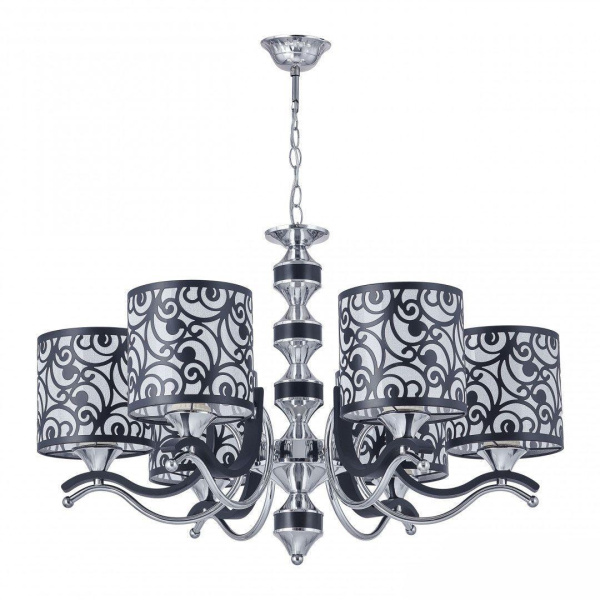 Подвесная люстра Arte Milano Florentia-4957 304957/6 Bk/Ni