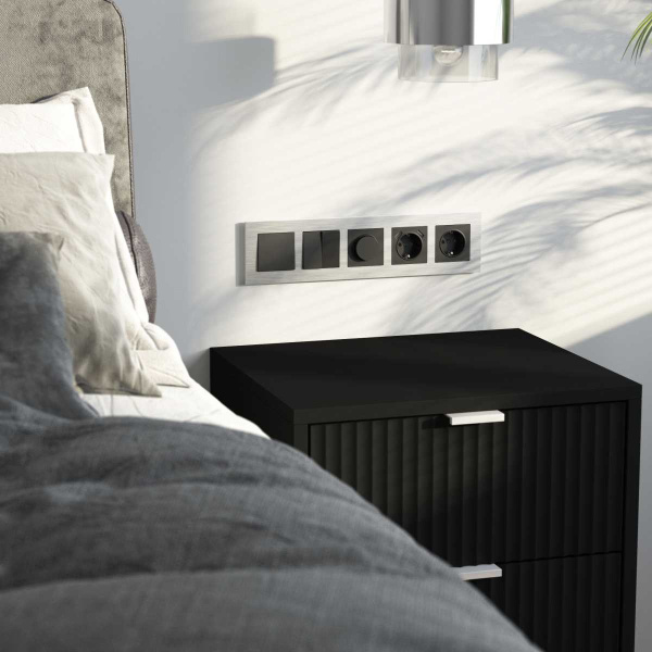 Рамка Werkel AluMax на 5 постов алюминий W0053506 4690389214318