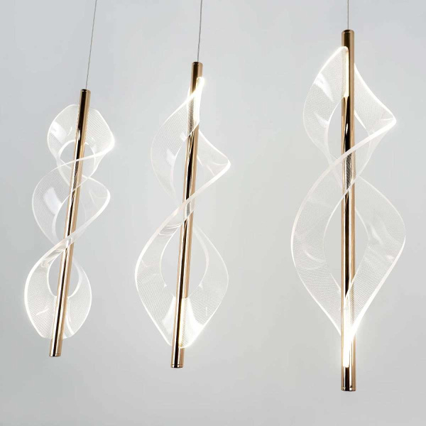 Подвесной светодиодный светильник Modelux Modestyle MS.3028.4 GD