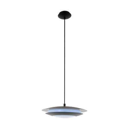 Светодиод. подвес MONEVA-C умный свет EGLO connect, 17W (LED), Ø405, H1500, 2100lm, сталь, черный /п