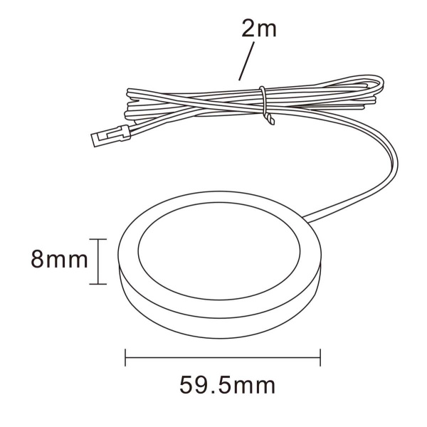 Светильник накладной мебельный 12V Mobiled Lightstar 036240