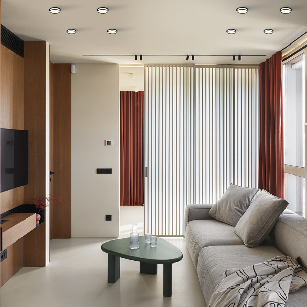 Светильник встраиваемый Feron DL704 потолочный GX70 черный круг IP44 51106