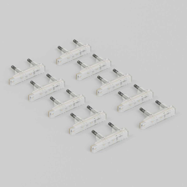Блок LED подсветки для выключателя Werkel 10 шт. белый W8020101 4690389213526