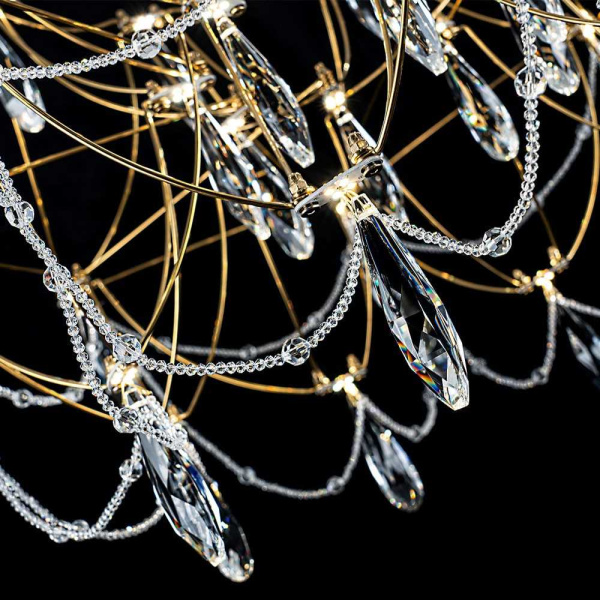 Подвесная светодиодная люстра Modelux Premium ML.5603.600P BS