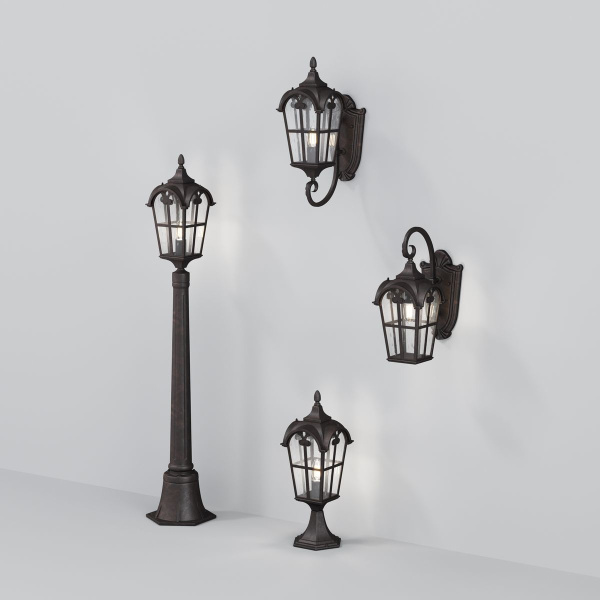 Уличный настенный светильник Maytoni Outdoor Albion O413WL-01BZ