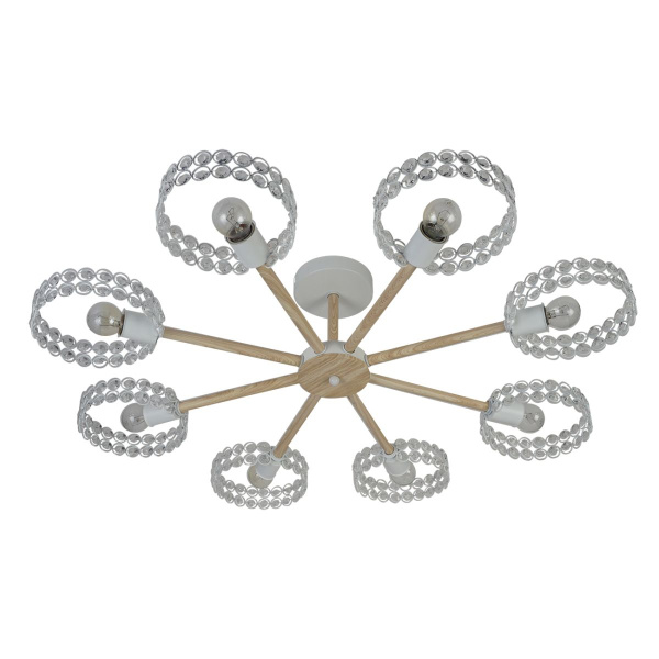 Люстра на штанге Escada Banjo 679/8P White