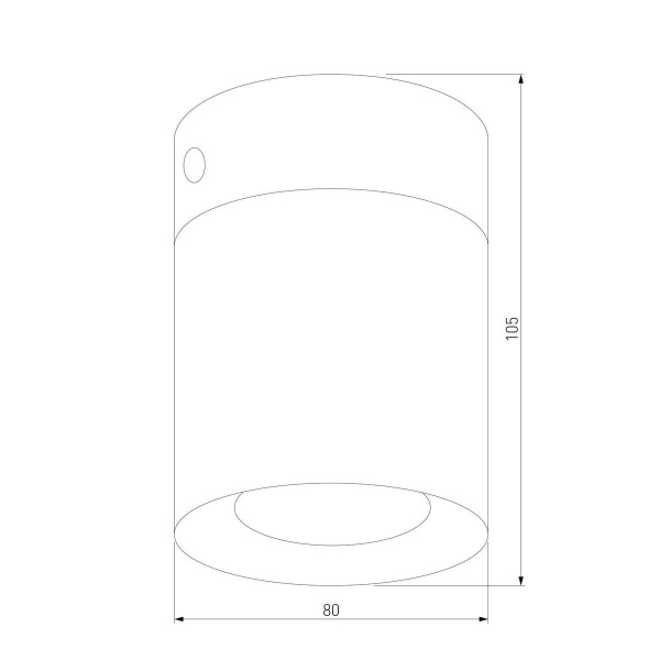 Потолочный светильник TK Lighting 3410 Vico Black