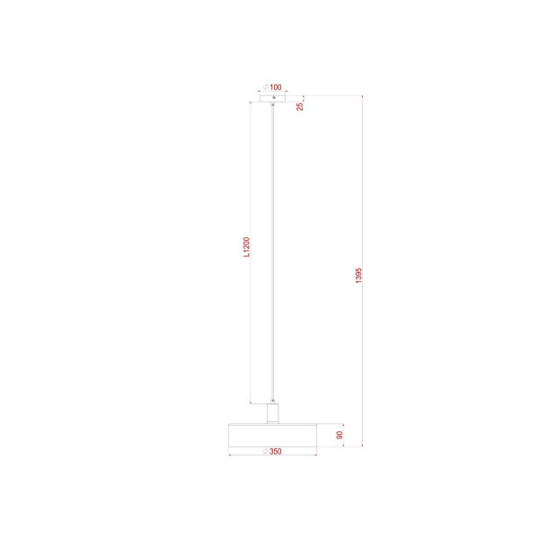 Подвесной светильник Arte Lamp Skat A7152SP-1BK
