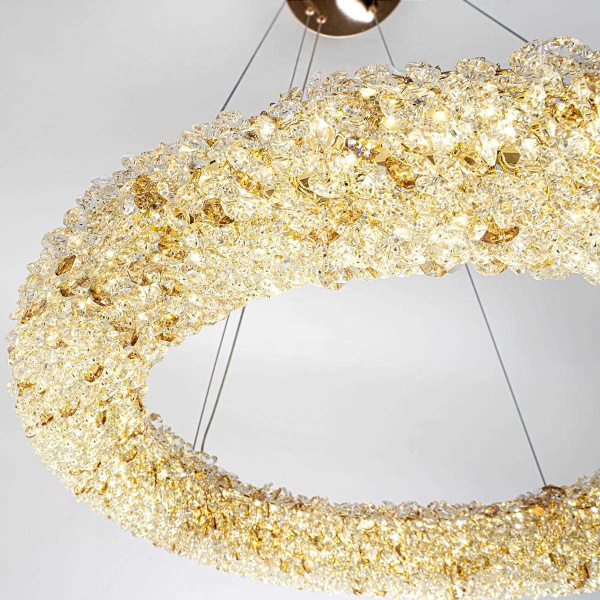 Подвесная светодиодная люстра Modelux Modestyle MS.6000.600 GD