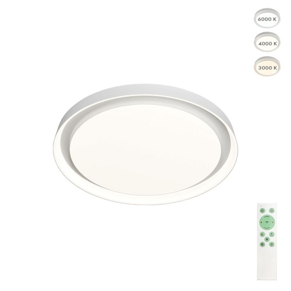 Потолочный светодиодный светильник Denkirs Cany DK6515-WH