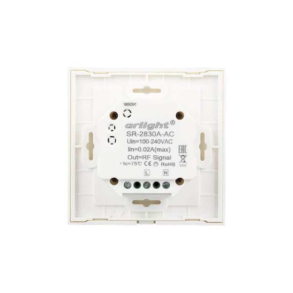 Панель управления Arlight Sens SR-2830A-RF-IN White 017858