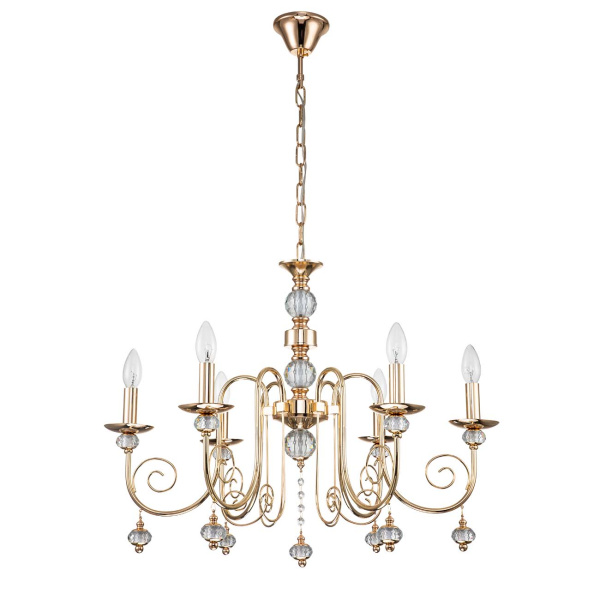 Подвесная люстра Escada Shine 678/6PL Gold