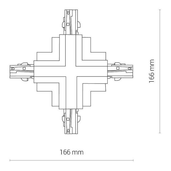 Коннектор X-образный Nowodvorski Ctls Power 8678
