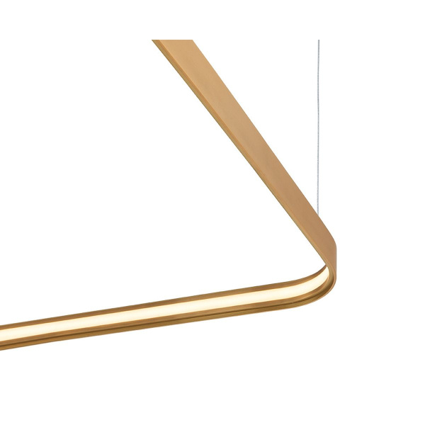 Подвесной светодиодный светильник Italline IT013-6031 gold 3000K