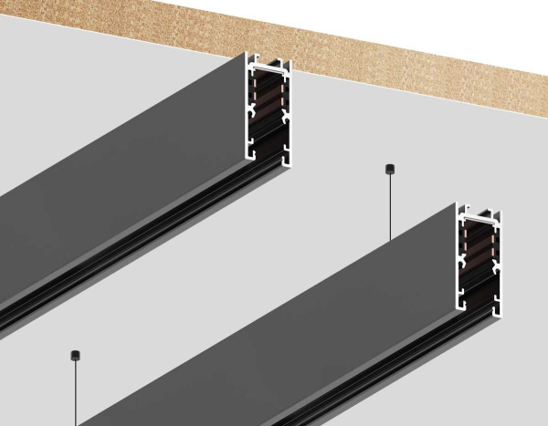 Шинопровод 1м накладной/подвесной Ambrella Light TRACK SYSTEM GL1912