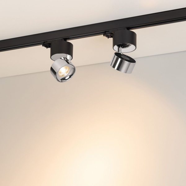 Светильник SP-PLURIO-TRACK-4TR-R77-9W Warm3000 (BK-CHR, 36 deg, 230V) Arlight 038125