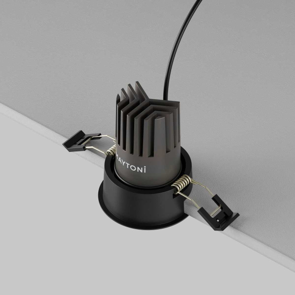 Встраиваемый светильник Maytoni Technical DL123-10W-2.7K-B