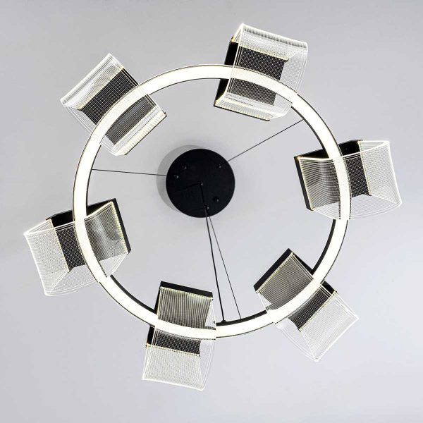 Подвесной cветильник LED4U L7707-600 BK