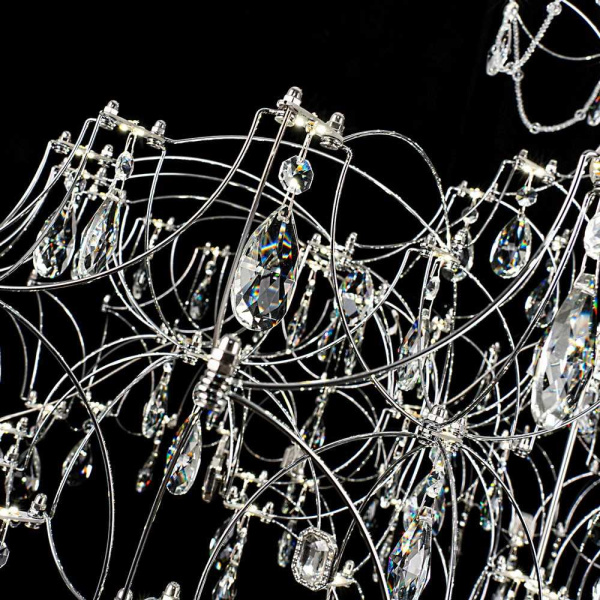 Подвесная светодиодная люстра Modelux Premium ML.7815.1050P CH