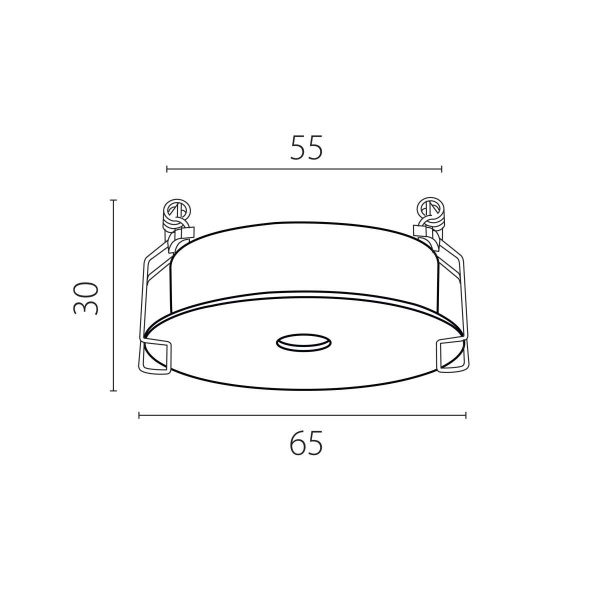 Рамка встраиваемая плоская д/светильников 0741х6  Spira Lightstar 074106-12