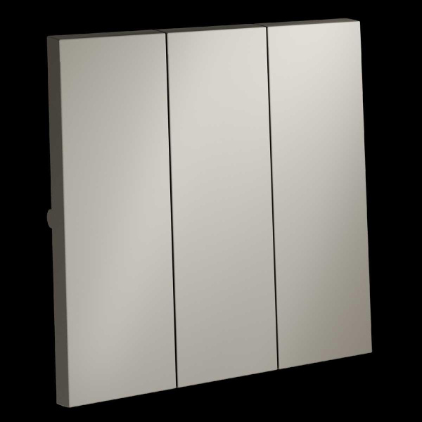 Клавиши для выключателя/переключателя трехклавишного S70 (кашемир) Voltum VLS000503