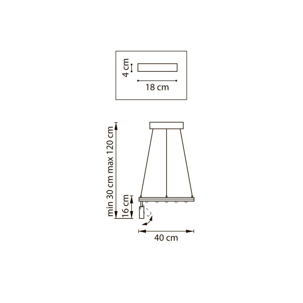 Люстра подвесная Dive Lightstar 740447