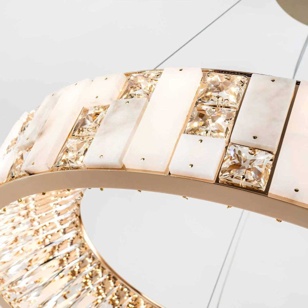 Подвесная светодиодная люстра Modelux Premium ML.6988.600P GD