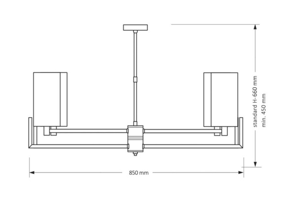Подвесная люстра KUTEK MOOD Nemi NEM-ZW-4(N)