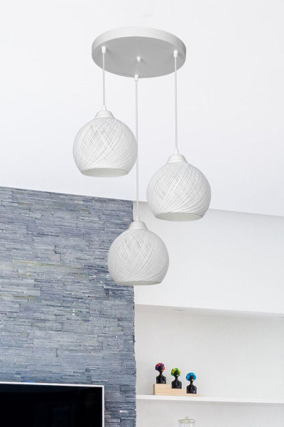 Подвесная люстра Toplight Lizbeth TL1612R-03WH