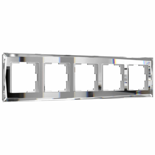Рамка на 5 постов зеркальная Werkel W0051220 4690389158896