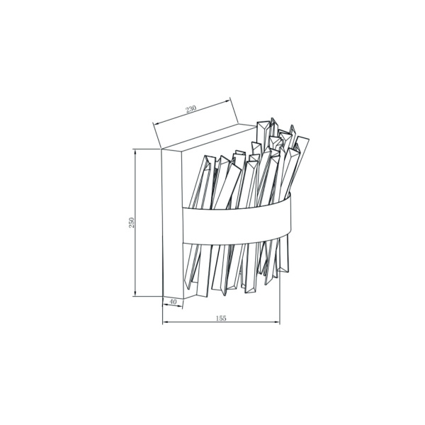 Настенный светильник Vele Luce Calabria VL3073W01