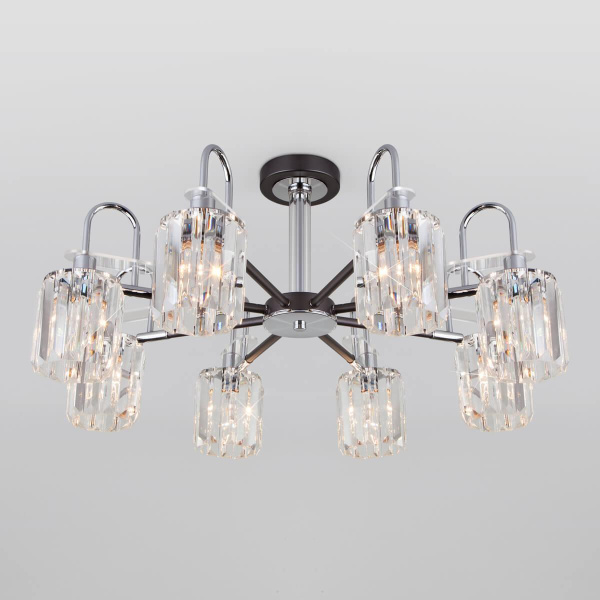 Потолочная люстра Eurosvet Tenia 70090/8 графит