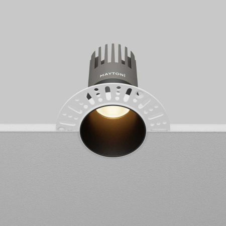 Встраиваемый светильник Maytoni Technical Downlight Dip DL120-10W-3K-TRS-B