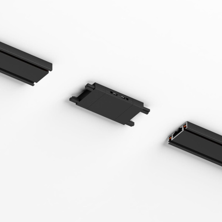 Соединитель четырёхсторонний для накладного шинопровода Elektrostandard Flat Magnetic 85003/00 черный a063738
