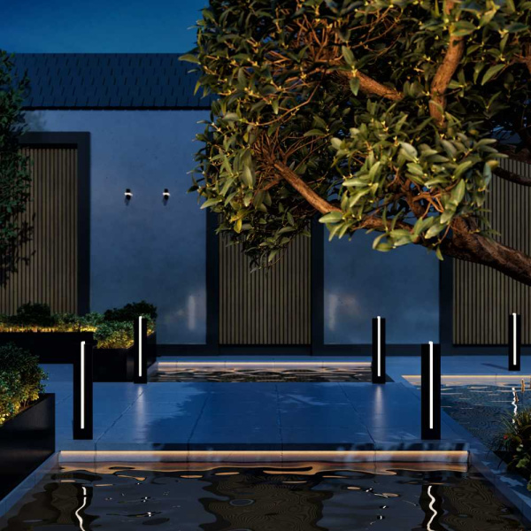 Уличный настенный светильник Maytoni Outdoor O484WL-L6GF3K