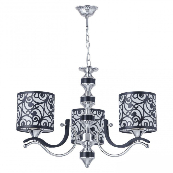 Подвесная люстра Arte Milano Florentia-4957 304957/3 Bk/Ni