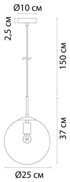 A1925SP-1GO Подвесной светильник Arte Lamp VOLARE A1925SP-1GO