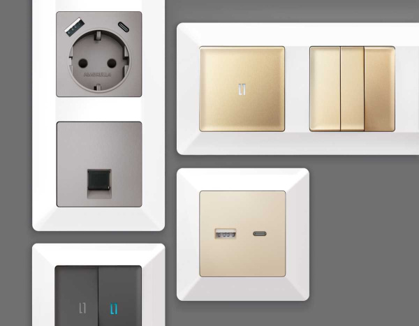 Рамка AMBRELLA VOLT AF110105