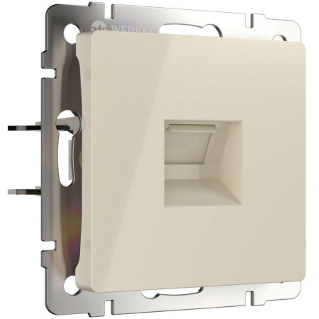 Телефонная розетка Werkel RJ11 слоновая кость W1182003 4690389155888