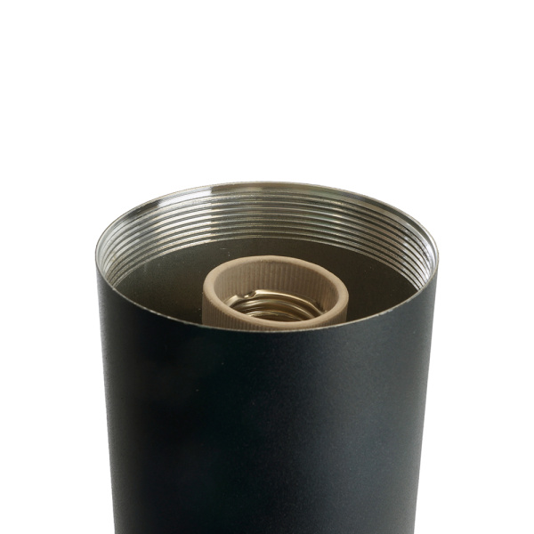 Светильник садово-парковый Feron DH1305, столб,  E27 230V, черный 51333