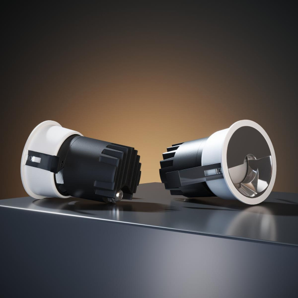 Встраиваемый светодиодный светильник Elektrostandard Inline 25090/LED 10W 4000K белый/хром a064611