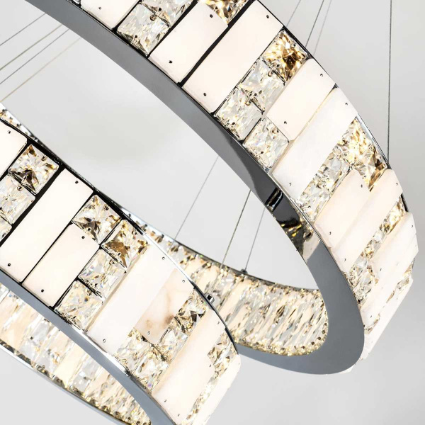 Подвесная светодиодная люстра Modelux Premium ML.6985.800.600P CR