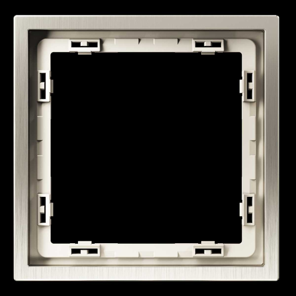 Рамка металлическая на 1 пост, S70 Metal (никель) Voltum VLSM120111